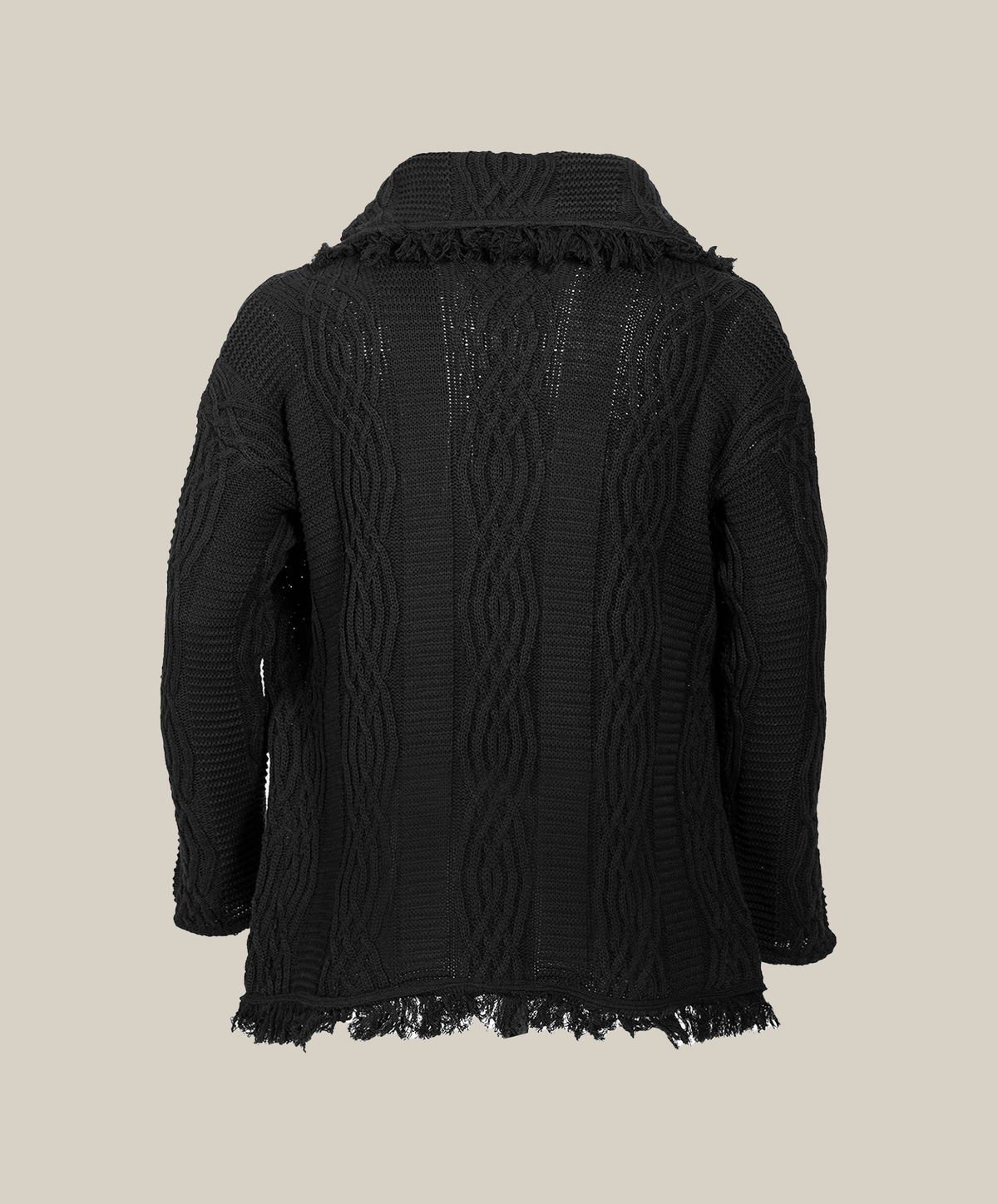 Equinox Black V-Neck Heritage Cardigan - Espiritu